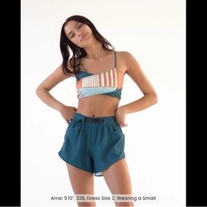 Nani Swimwear Active Hybrid Explorer Shorts in Coastal Blue